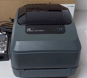 Impressora de Etiqueta Térmica Zebra GK420T 203dpi ZPL Rede