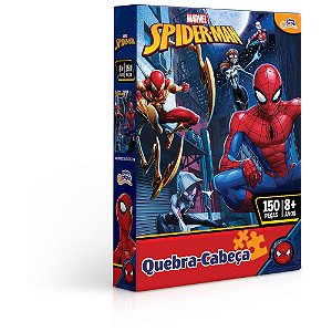 Quebra Cabeça Homem Aranha 150 peças Toyster