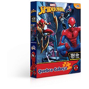 Quebra Cabeça Homem Aranha 150 peças Toyster - Suzupel - Papelaria em  Suzano - Material Escolar, Material de Escritório, Informática, Aviamentos  e Artesanato