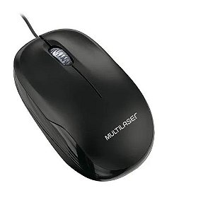 Mouse Multilaser Office MO255 Preto