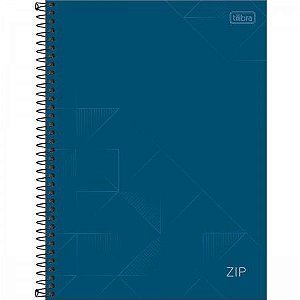 Caderno Espiral Universitário 1 Materia Zip 80fls Tilibra