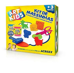 Kit De Massinhas Art Kids N.07 R.40007 300g Acrilex