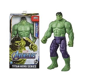 Boneco Hulk Titan Hero Blast Gear Marvel-Avengers Hasbro
