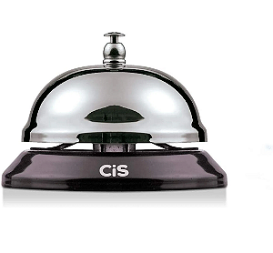 Sineta de mesa em aço inox Cis