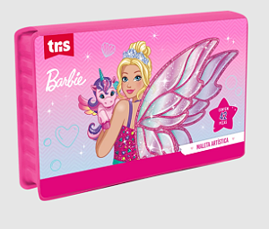 Maleta Artística Barbie 42 Peças R.613178 Tris