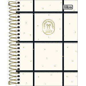 Agenda Espiral Diária 12,9 x 18,7 cm West Village 2027 Tilibra