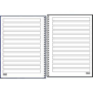 Caderno Pauta Ampliada Universitário Capa Dura Tilibra Neuro 80 Fls
