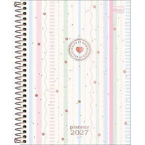 Planner Espiral 17,7 x 24 cm Soho 90g 2027 Tilibra