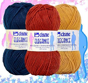 Lã Fio Cisne Elegance 100g