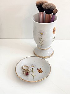 Vaso e Porta Joias Flores 2