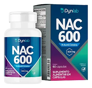 Nac 600mg Dynlab 60 caps