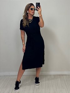 VESTIDO AMARRAÇÃO PRETO (AR25-838)