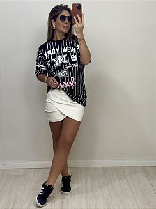 T SHIRT NEW YORK PRETA (AR25-1375)
