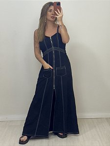 VESTIDO PESPONTO PRETO (AR25-1273)