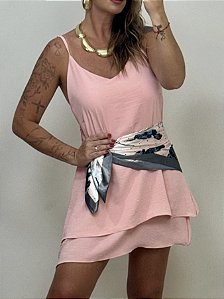 VESTIDO SABRINA ROSA  (AR25-1471)
