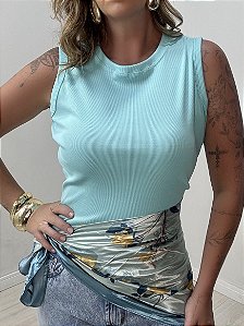 BLUSA BÁSICA VERDE BEBE (AR25-1621)