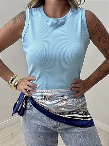 BLUSA BÁSICA AZUL BEBÊ (AR25-1619)