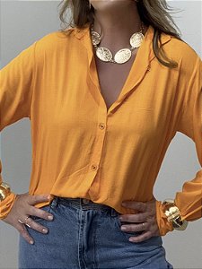 CAMISA LARANJA (AR25-1713)