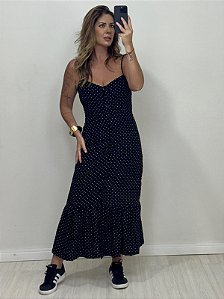 VESTIDO AMANDA POÁ PRETO (AR25-1794)