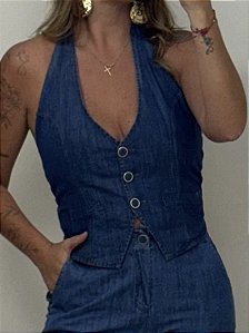 BLUSA FRENTE ÚNICA JEANS (AR25-1971)
