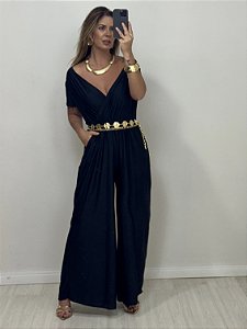 MACACÃO TRANSPASSADO MANGA PRETO (AR25-1994)