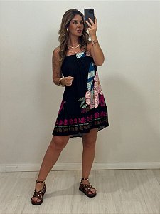 VESTIDO LEANDRA PRETO ALÇA (AR25-2326)