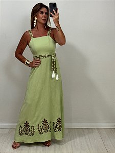 VESTIDO OLIVIA VERDE (AR25-2339)