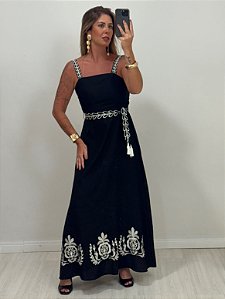VESTIDO OLIVIA PRETO (AR25-2337)
