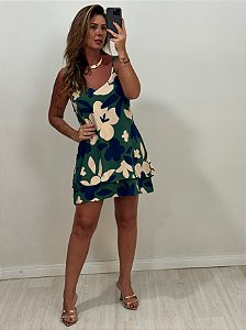 VESTIDO SABRINA ESTAMPADO ( AR25-2458)