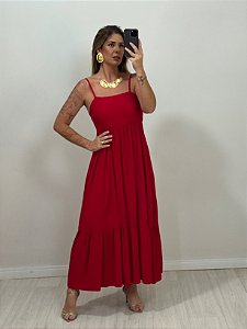 VESTIDO JADE VERMELHO (AR25-2139)