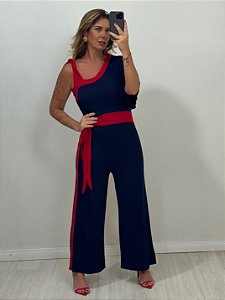 MACACÃO ANTONELA VERMELHO/MARINHO (AR25-2519)