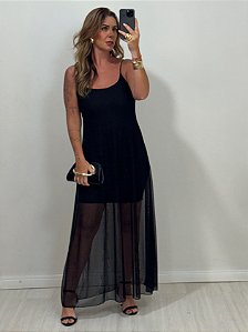 VESTIDO CRISTINA PRETO (AR25-2510)