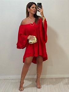 VESTIDO CAROLINA VERMELHO (AR25-2504)