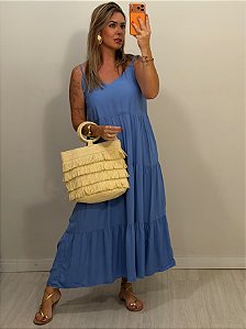 VESTIDO ISIS AZUL JEANS (AR26-036)