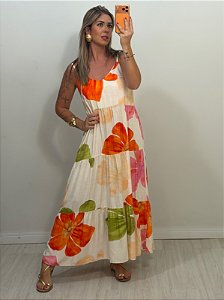 VESTIDO ISIS FLORAL OFF (AR26-033)