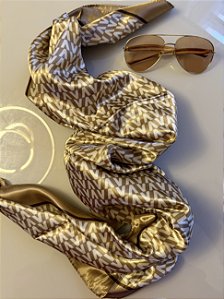 LENÇO CETIM V NUDE/OFF (AR26-228)