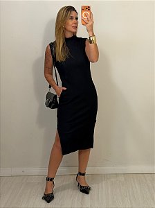 VESTIDO JADE PRETO (AR26-406)