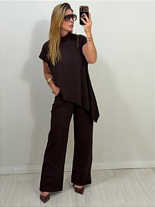 CONJUNTO PAULA MARROM (AR26-521)