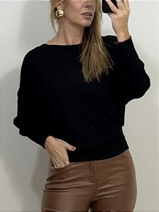 BLUSA MODAL PRETA (AR26-599)