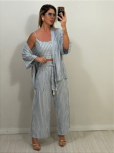 CONJUNTO LISTRADO AZUL (AR26-631)