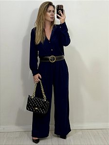 CONJUNTO VELUDO COTELÊ AZUL MARINHO (AR26-665)