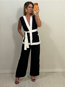 CONJUNTO LARISSA PRETO/BRANCO (AR26-778)