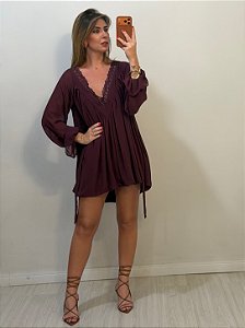 VESTIDO SOFIA UVA (AR26-1094)