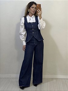 CALÇA JEANS RISCA DE GIZ (AR26-1338)