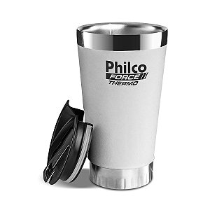 Copo Térmico Philco PTH01B 475ml Quente ou Frio - Inox