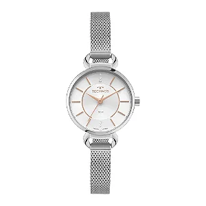 Relógio Technos Feminino Elegance Mini Prata 2035NBP/1K