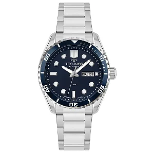 Relógio Technos Masculino Automático Prata 8205OX/1A