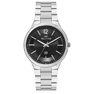 Relógio Technos Masculino Classic Slim Prata GL32BJ/1P