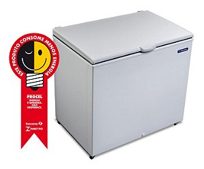 Freezer e Refrigerador Horizontal Dupla Ação Metalfrio DA302 1 Tampa 293 Litros 220v