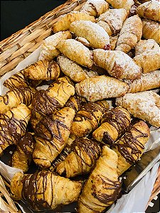 Mini croissant de chocolate (Min 24 und)